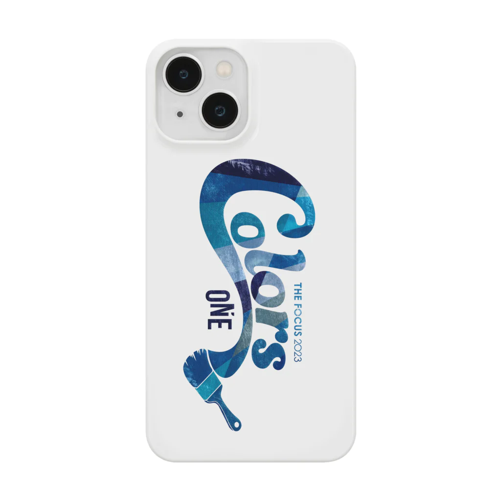 THE FOCUSのTHE FOCUS 2023 Colors "one" vertical logo items スマホケース