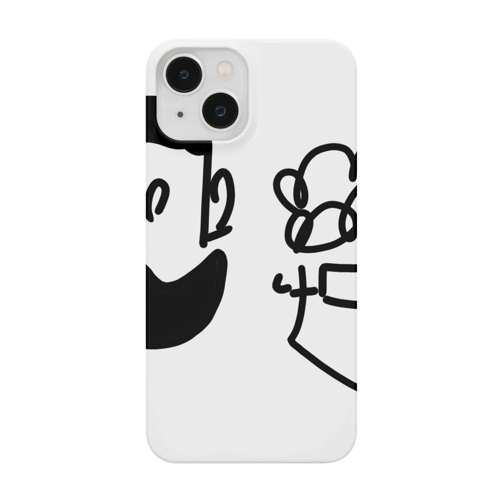 暮らしと生活のヒゲとパーマラジヲオリジナルグッズ Smartphone Case