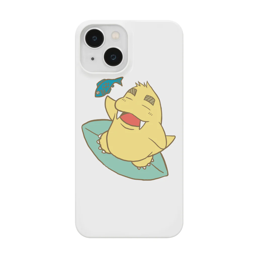 NAMAMONO_MAMONOのNAMAMONOとサーフィン Smartphone Case