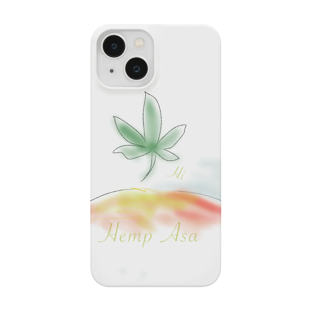 あさあさあさひです。のHempasahi Smartphone Case