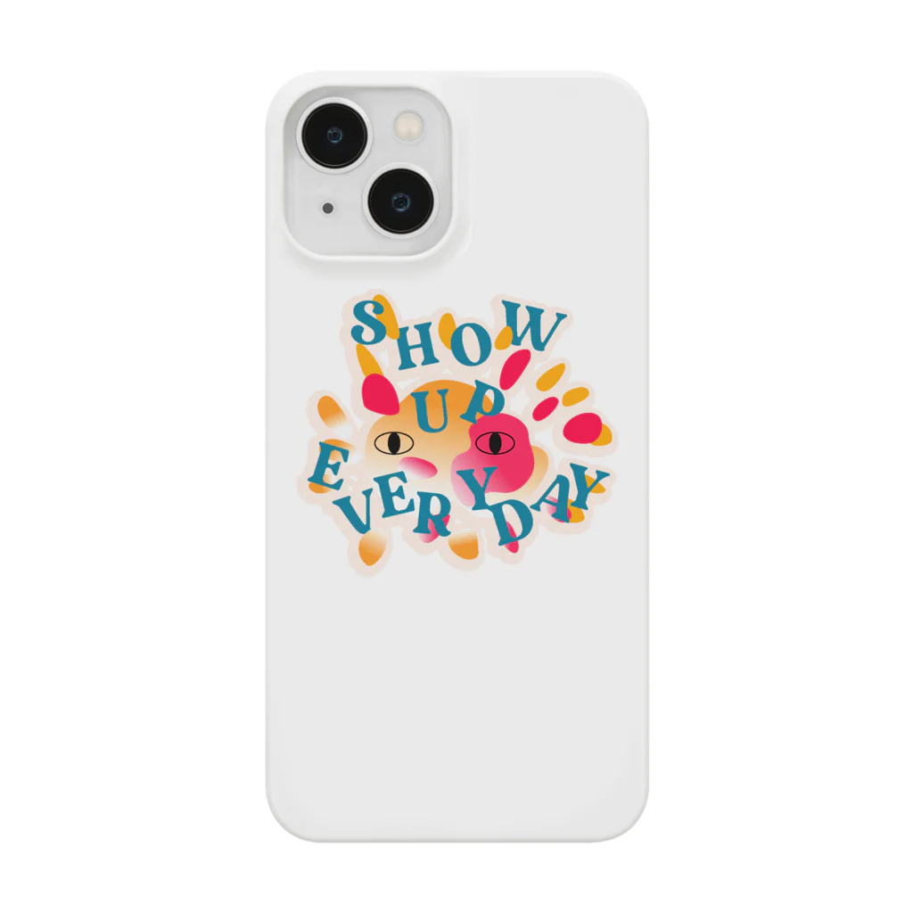 SokamenArtの太陽のイラスト show up everyday Smartphone Case