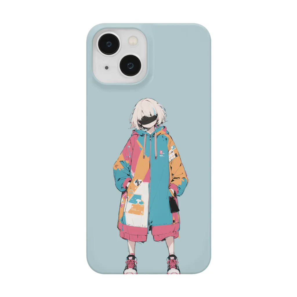 tsukasa01のBLINDFOLD GIRL Smartphone Case