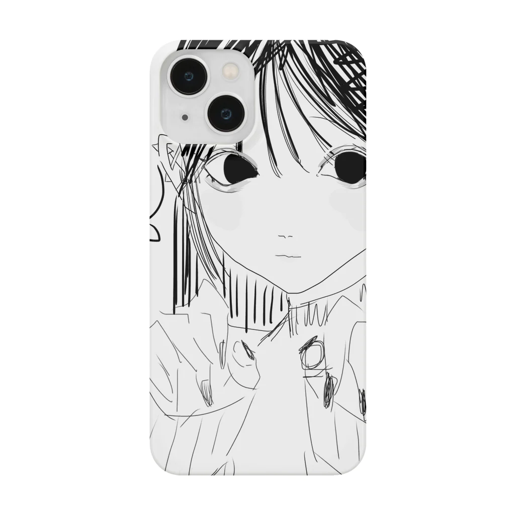 さきいかの小屋のネイルチップ女 Smartphone Case