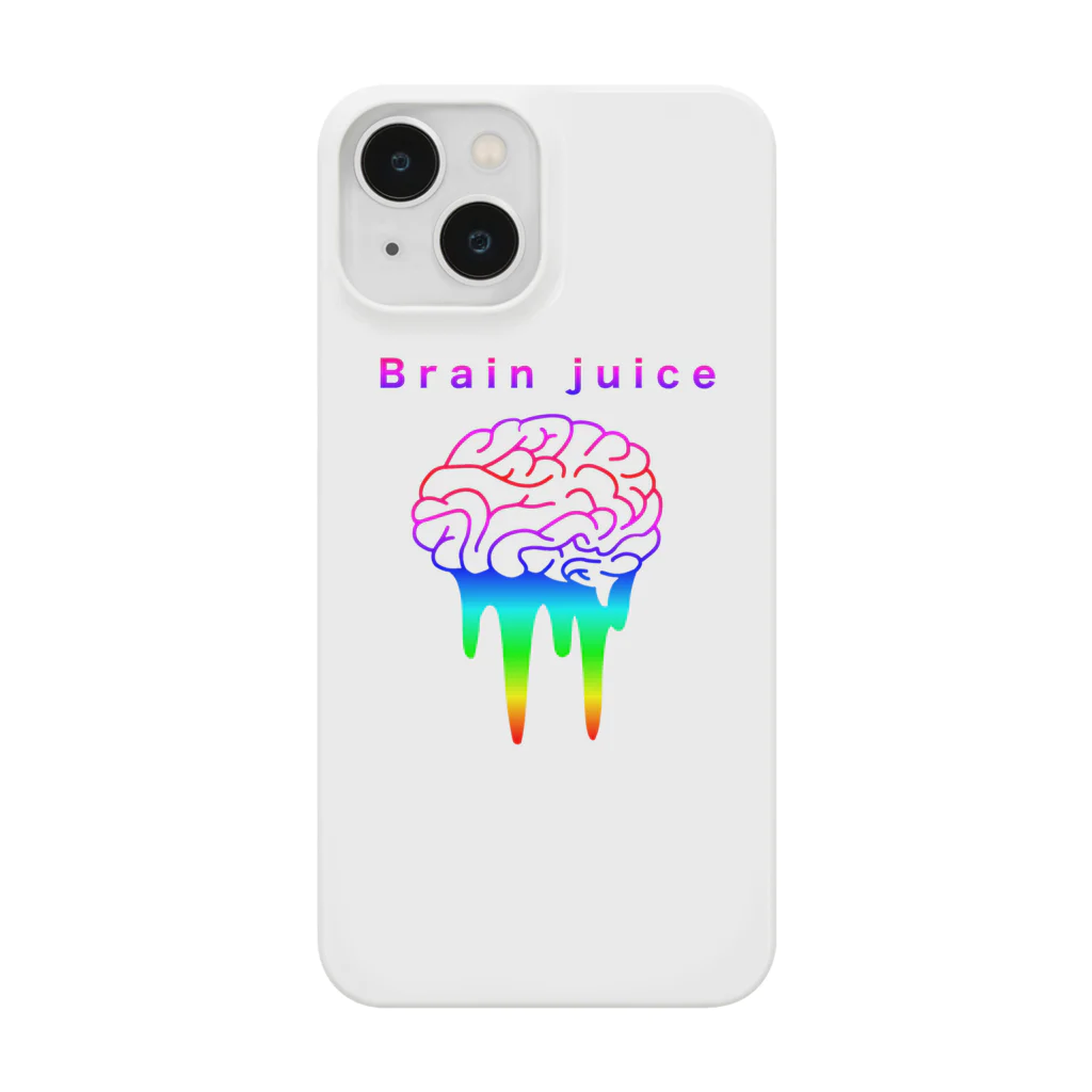 竹ノ子堂 無人販売所の脳汁(Brain juice) スマホケース