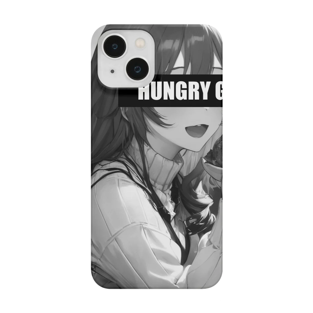 HUNGRY GIRLのHUNGRY GIRL 01 Smartphone Case