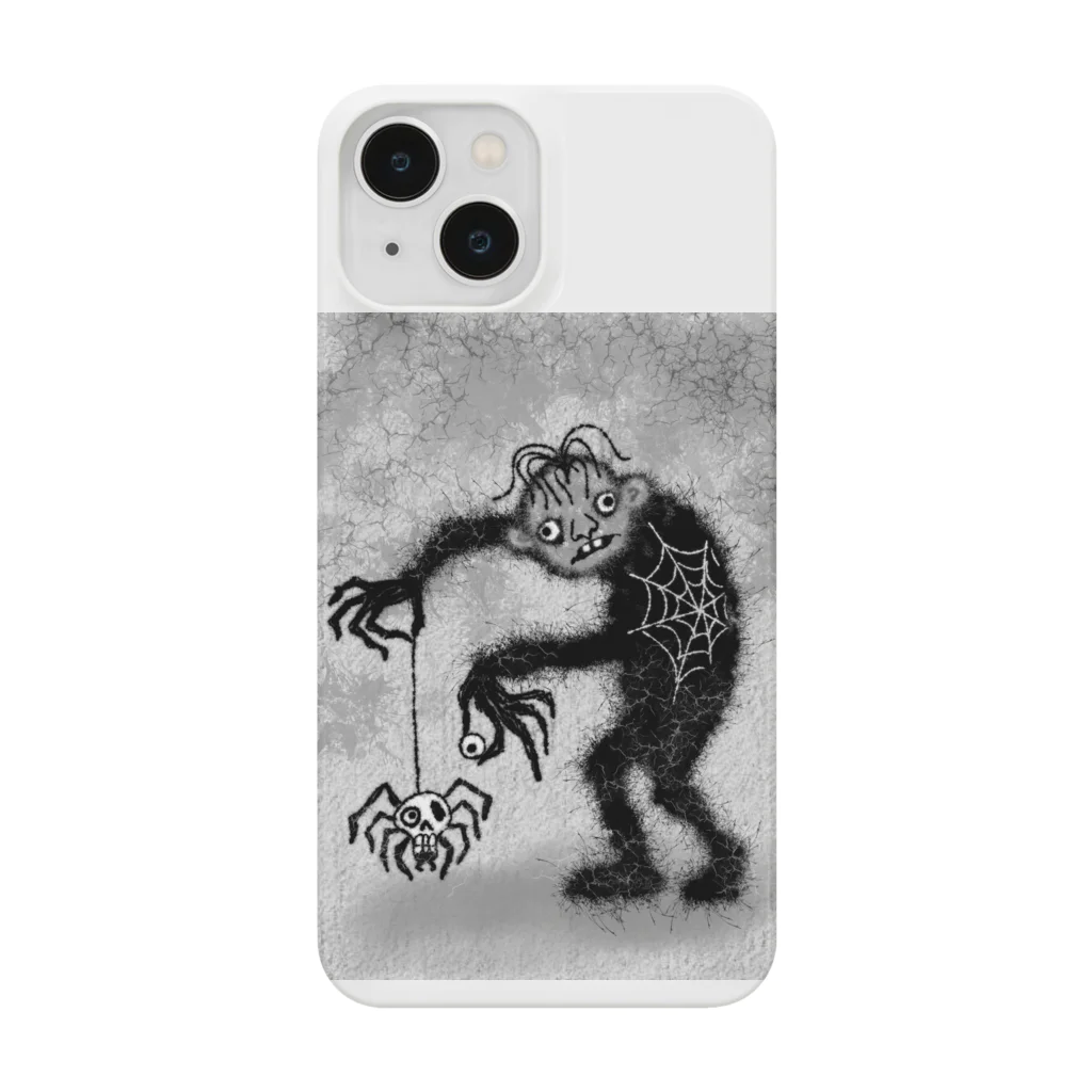 ハラDの風変わりショップのクモの巣男 Smartphone Case