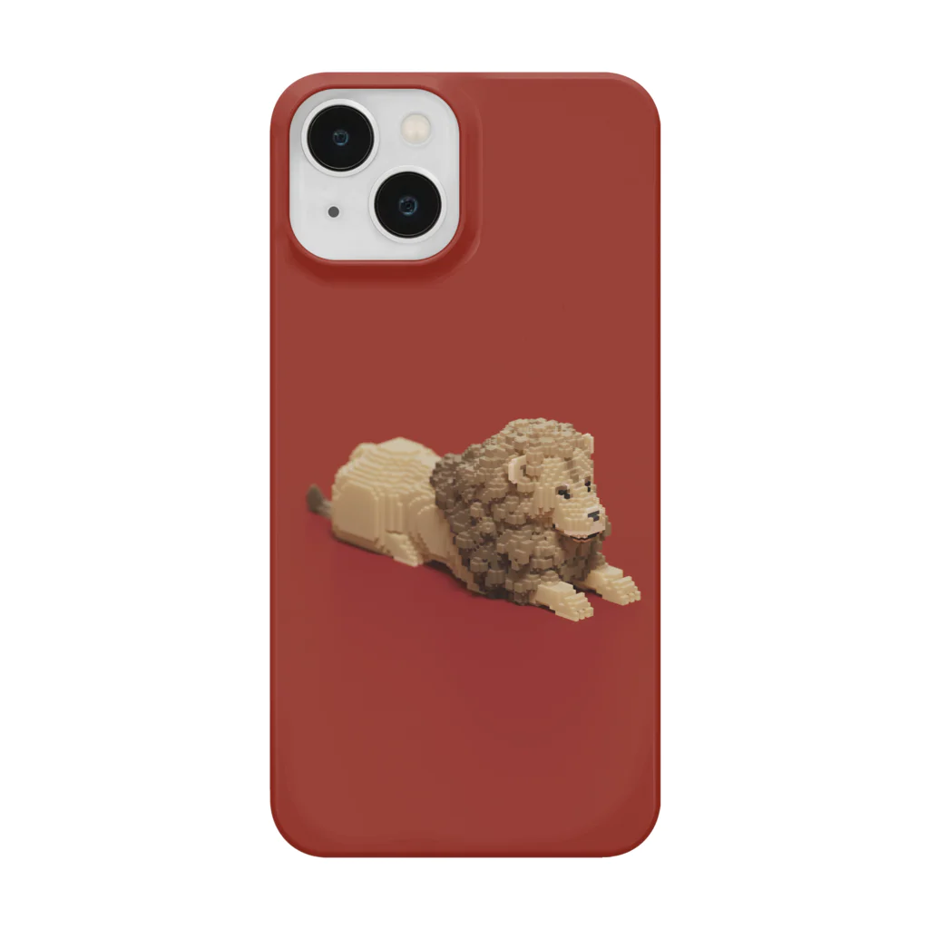 Peccolonaのライオン スマホケース Smartphone Case