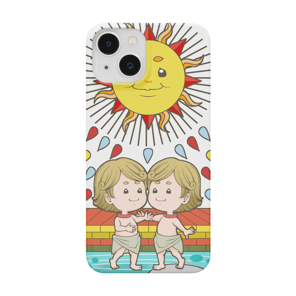 月神メイネのマルセイユ版　ちびキャラ太陽 Smartphone Case