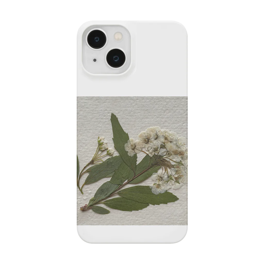 inakaen  いなか園の押し花『さんさ　しおん』 Smartphone Case