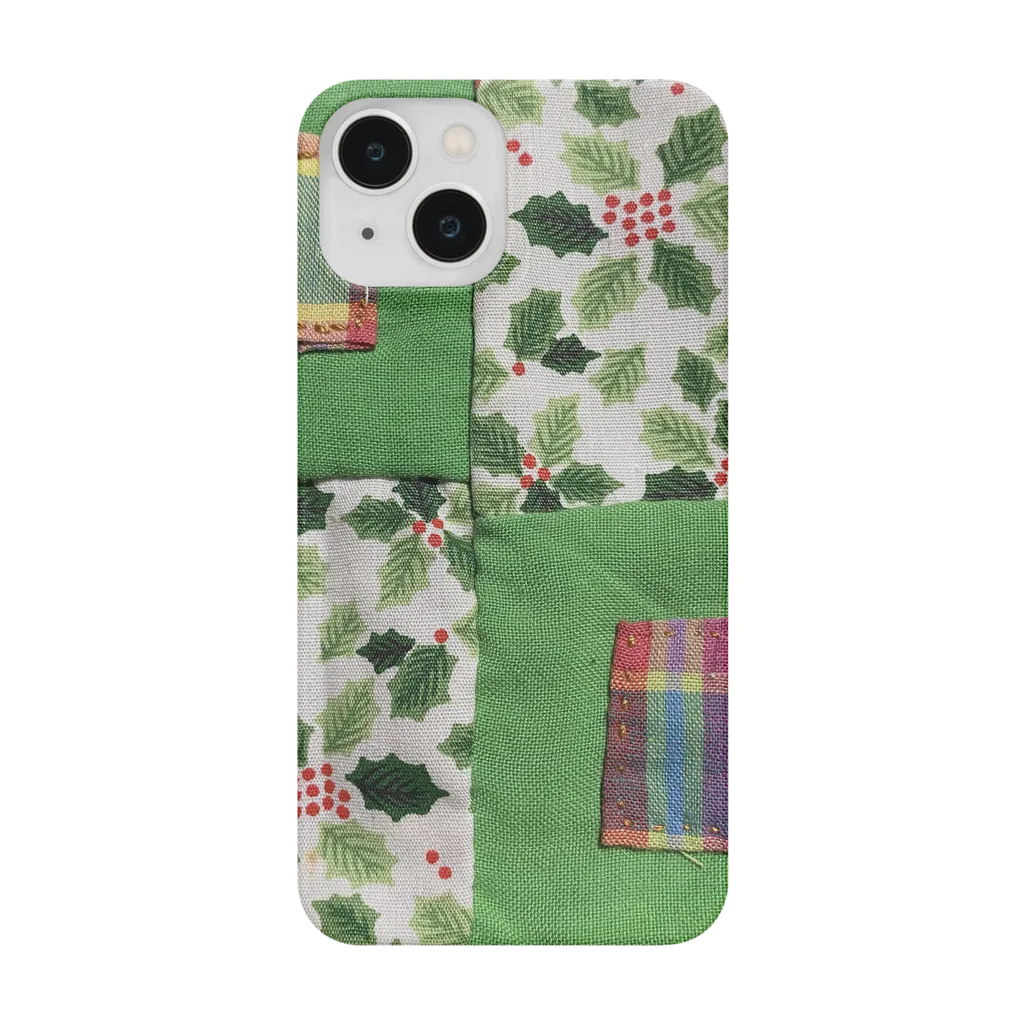 inakaen  いなか園の古布のかけら『ちっくたっく』 Smartphone Case