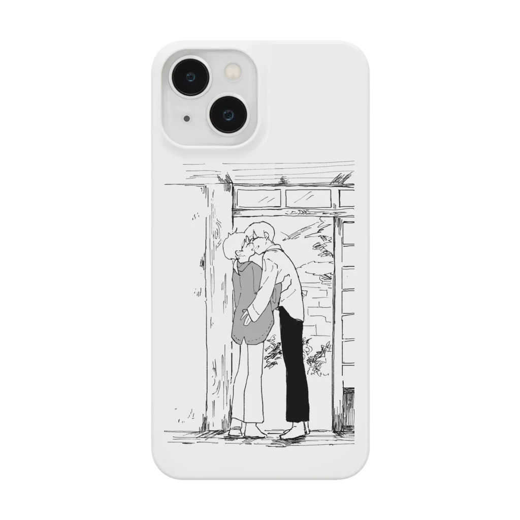 MilkxFilmのイチャイチャの絵 Smartphone Case