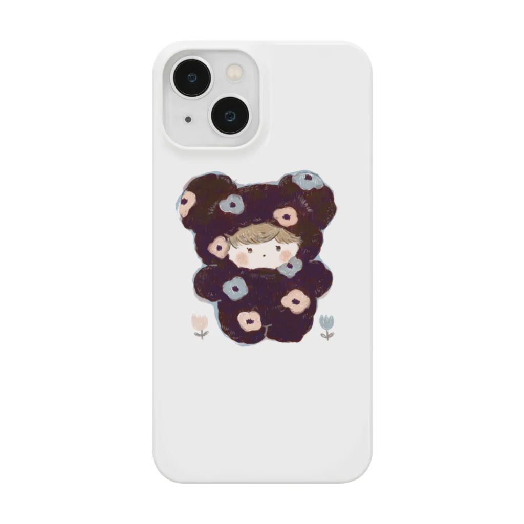 asami_sanの花がらのもこもこ Smartphone Case