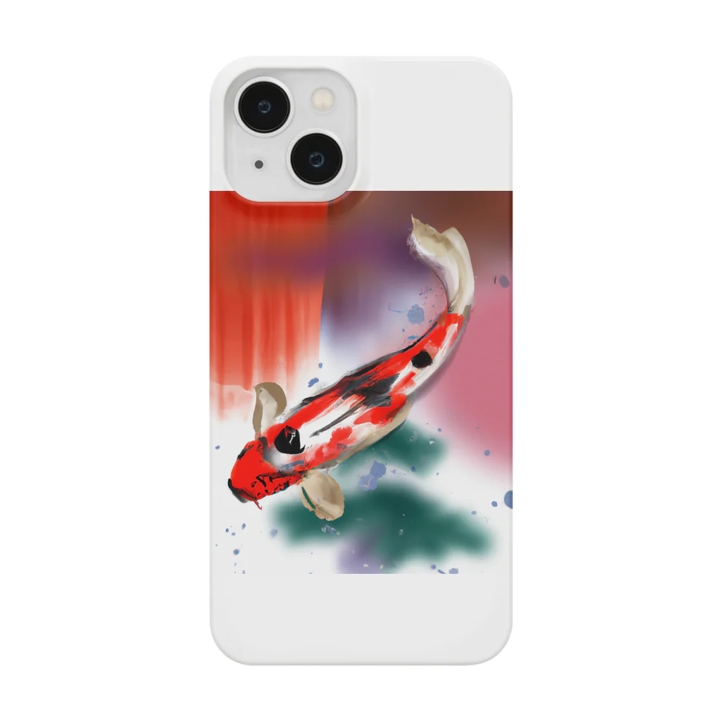 Spirit of 和の鯉の泳ぎ Smartphone Case