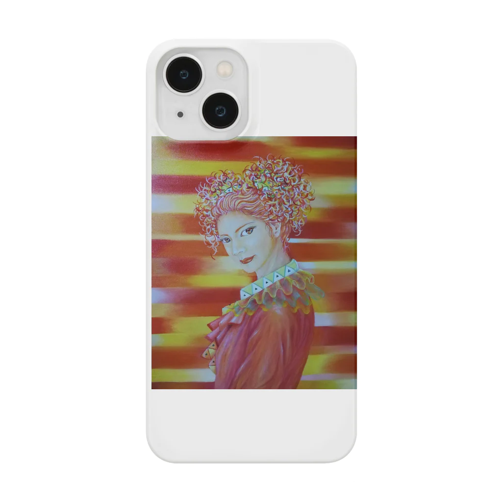 Happy Circusのハッピークラウン4・woman iPhone Smartphone Case
