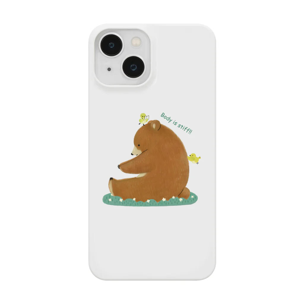 みさきの体が固い系のクマ Smartphone Case