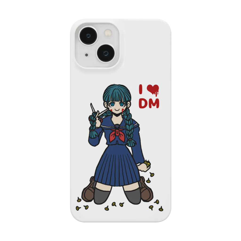 モグラノアナのデスマッチガール　女学生 Smartphone Case