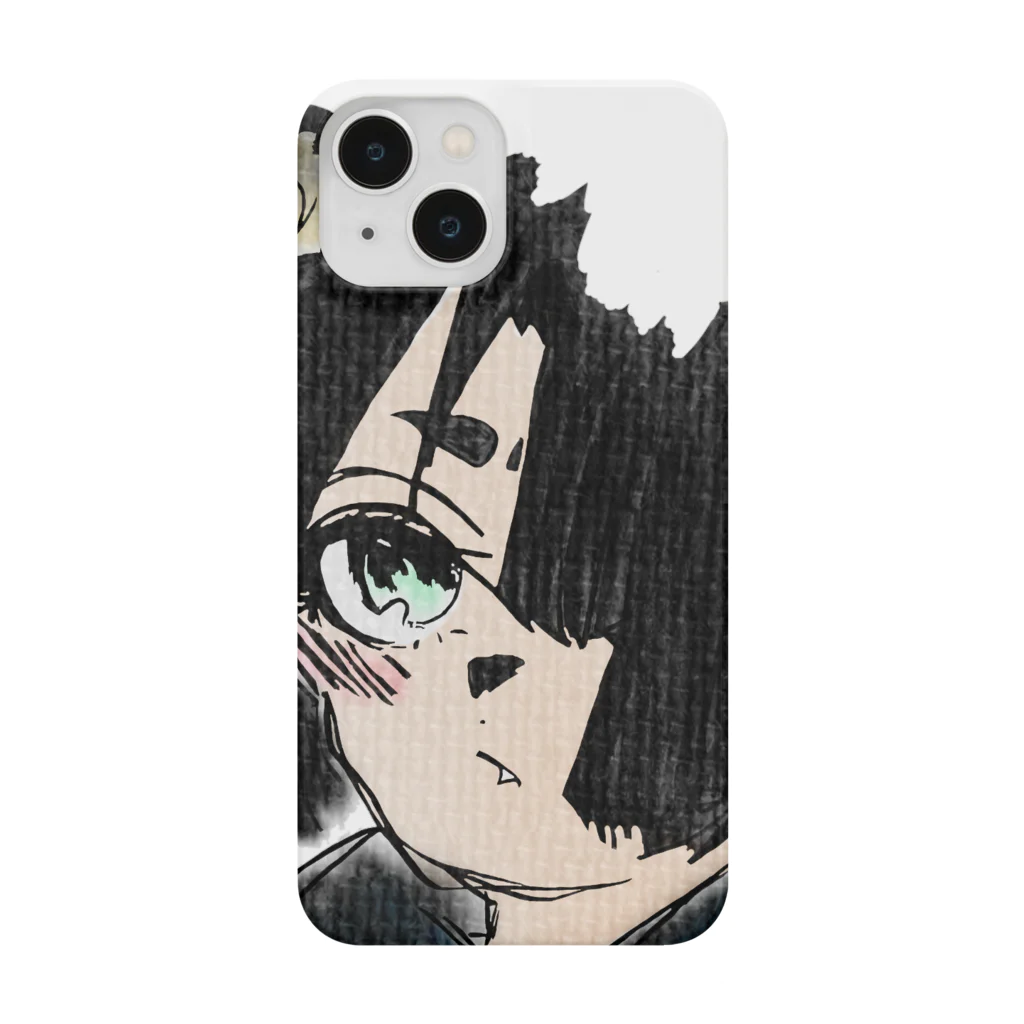 みつまめこshopの猫耳少女 Smartphone Case