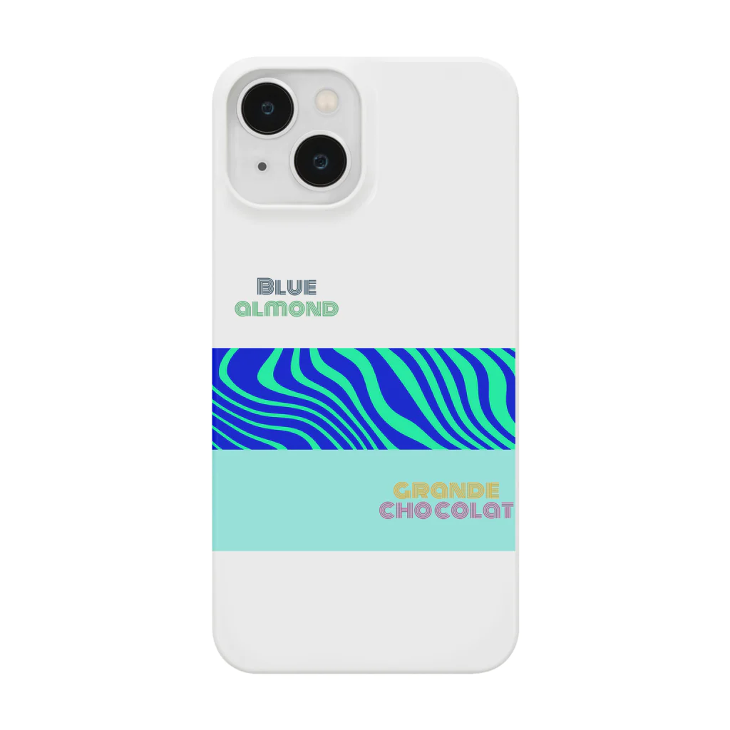 小柴屋さん(あどべ専士)のBlue almond & grande chocolat ver.1 Smartphone Case