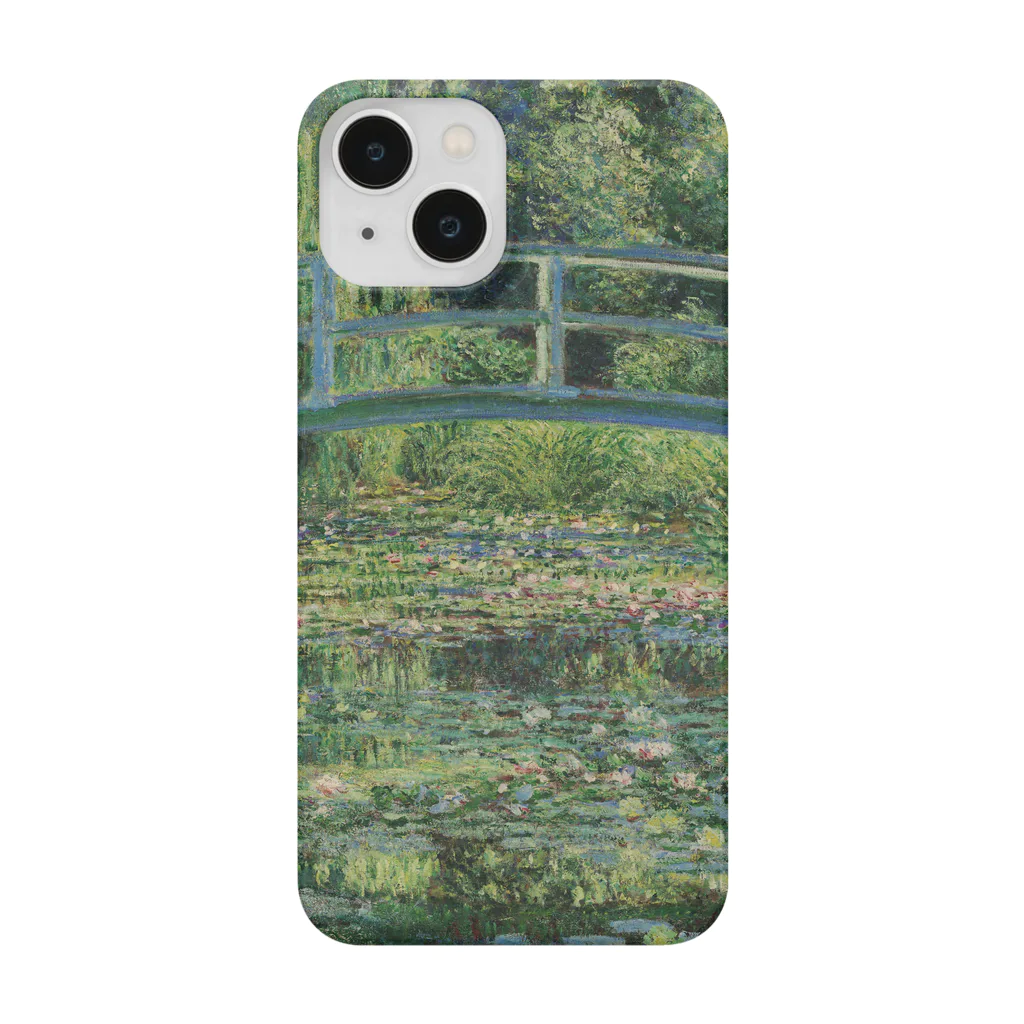 世界美術商店の睡蓮の池と日本の橋 / Water Lilies and Japanese Bridge iPhone Smartphone Case