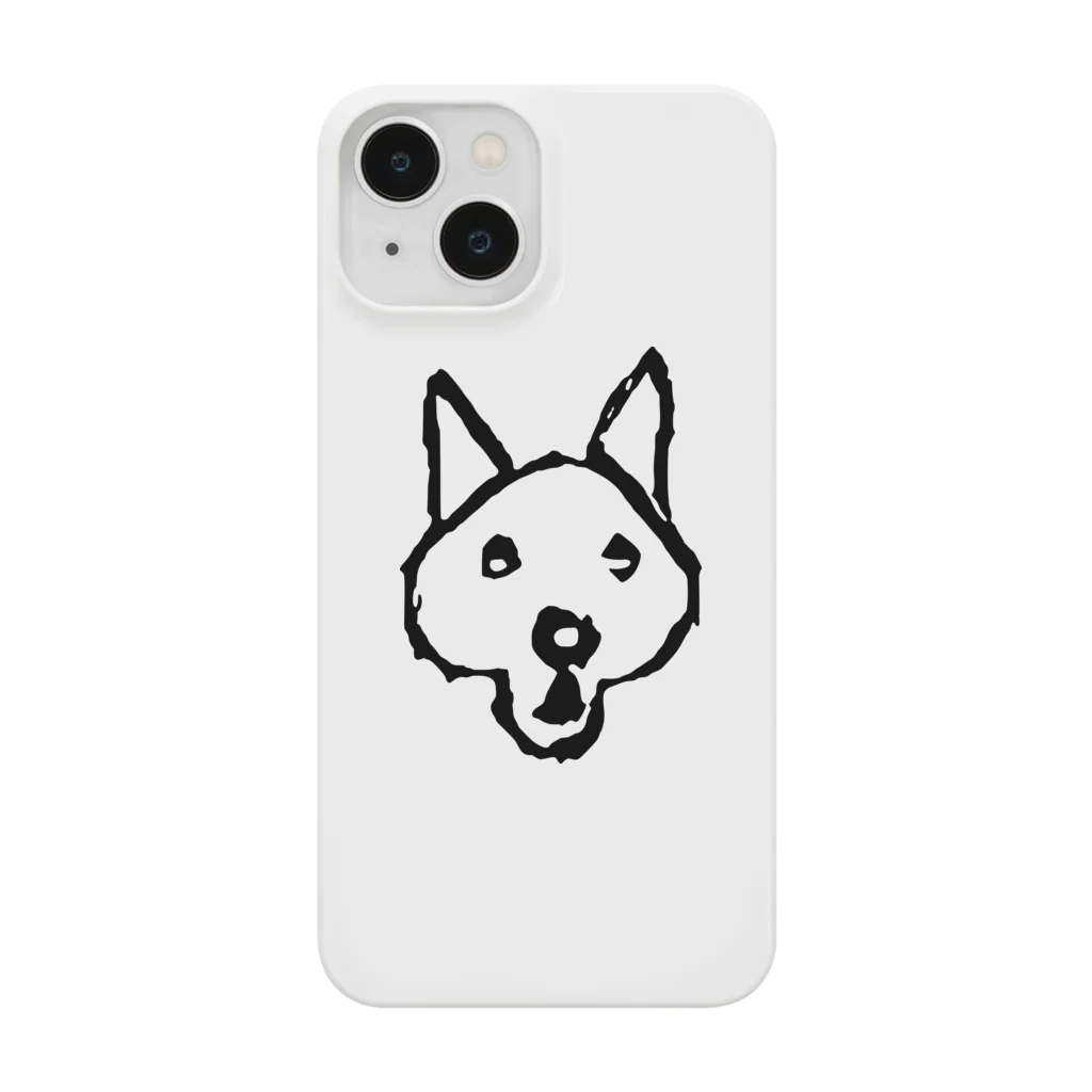 せいろ飯店のびっくりした犬 Smartphone Case