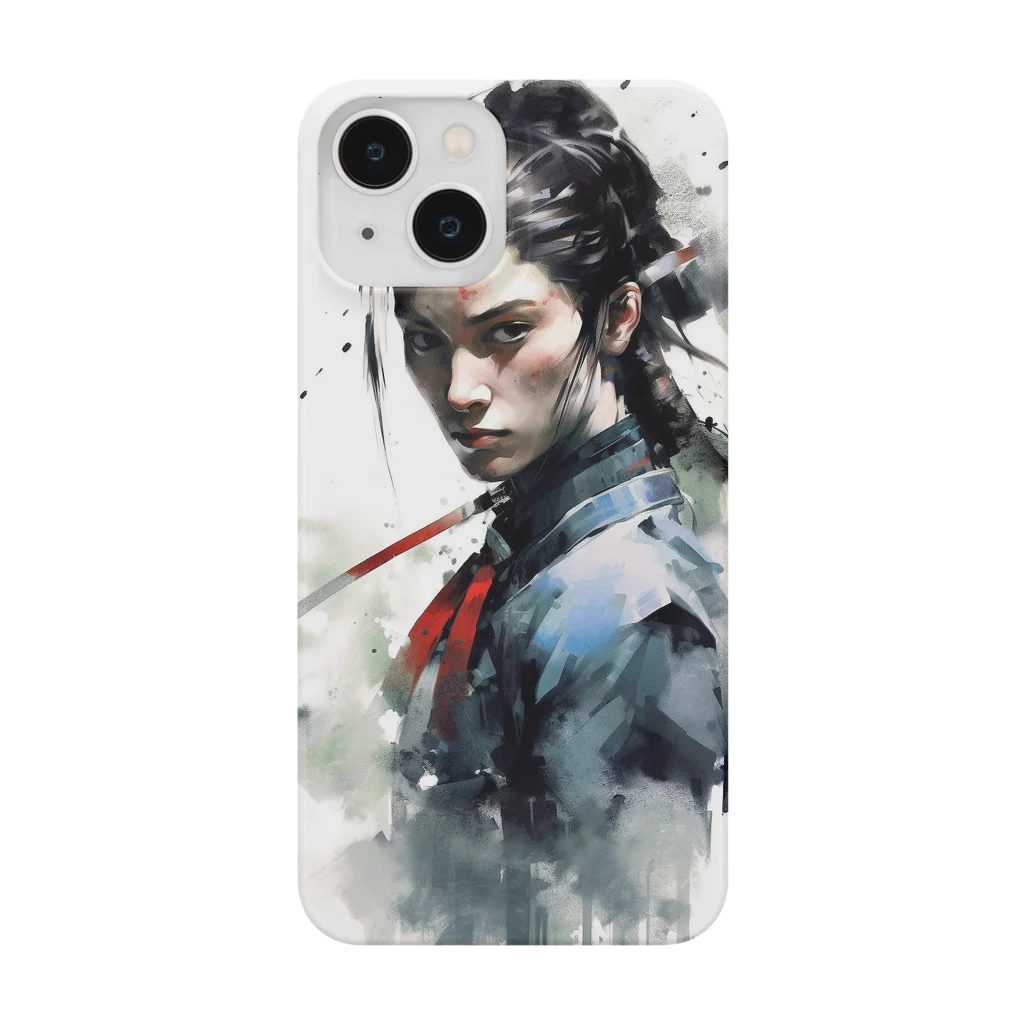 News US Suzuri Storeの侍 サムライアート 其の弐 Smartphone Case