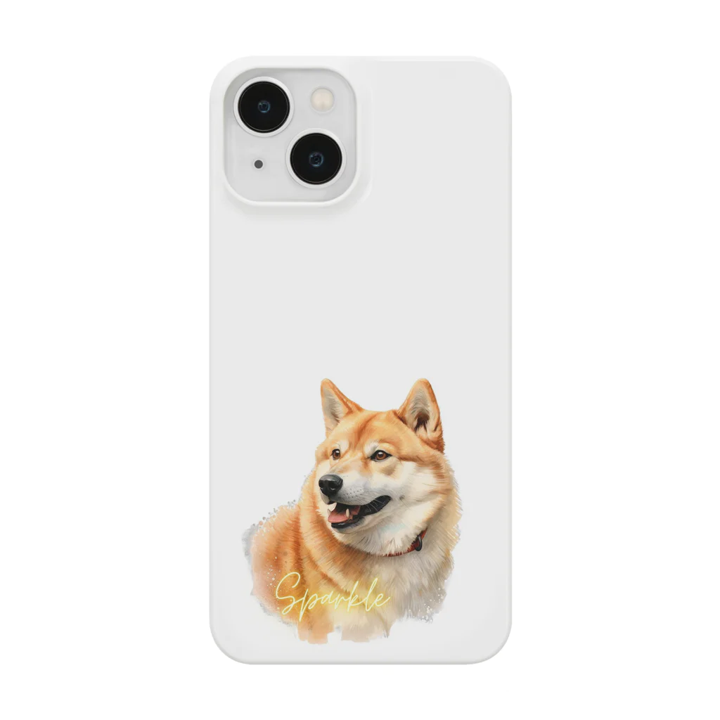 デジタルキャンバスの"シバワンダー" 柴犬愛好家Tシャツ Smartphone Case