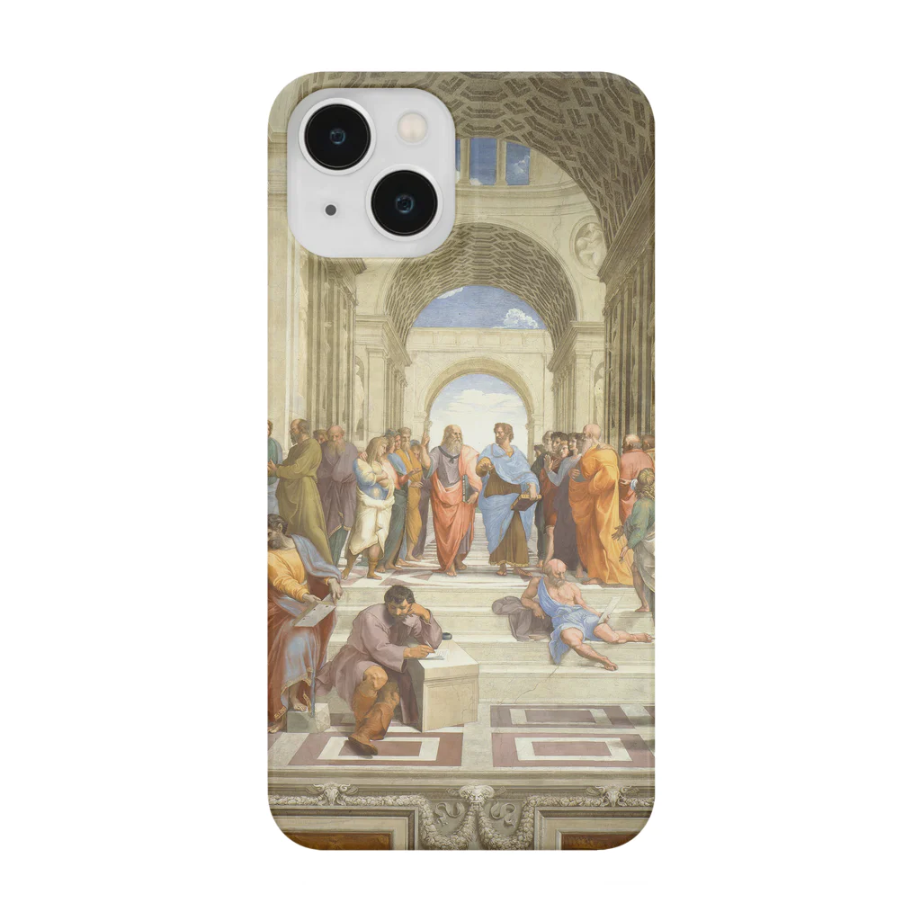世界美術商店のアテナイの学堂 / The School of Athens iPhone Smartphone Case