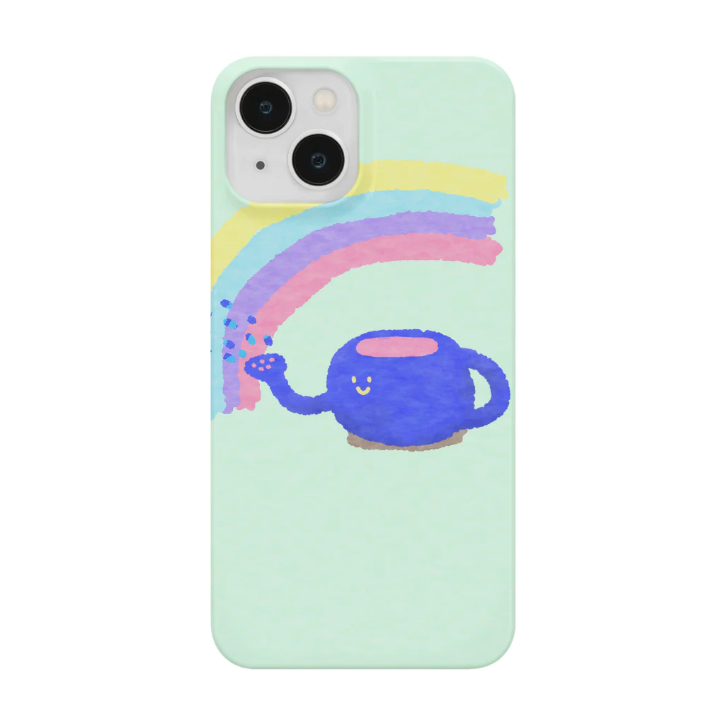 まるまる恋心の虹を育てるジョウロくん Smartphone Case