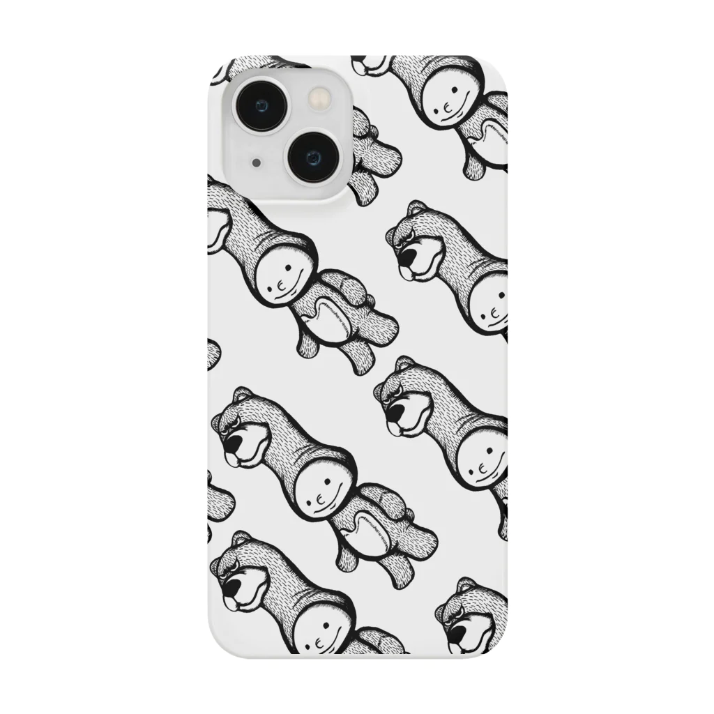 筆ペン画家 原良輔の着ぐるみくん大集合！！ Smartphone Case