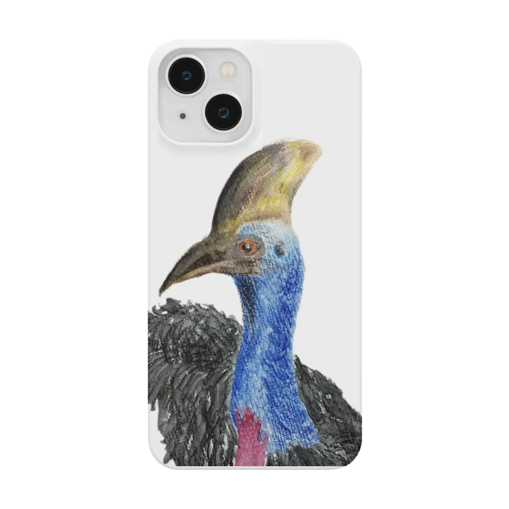 dpc drawingのヒクイドリ　cassowary Smartphone Case