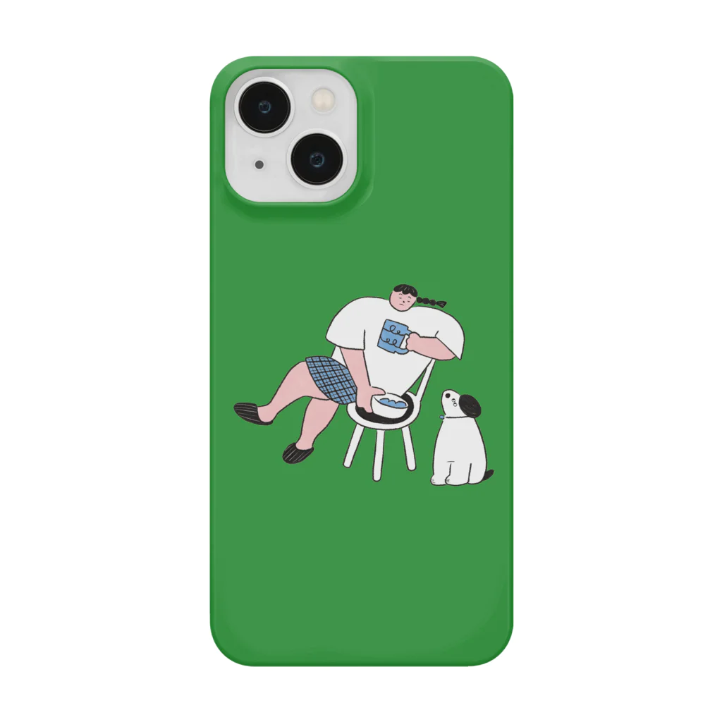 ちばなつこのmorning /おはよう Smartphone Case