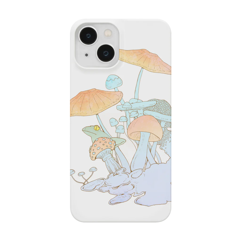 アナログワールドのきのこづくし Smartphone Case