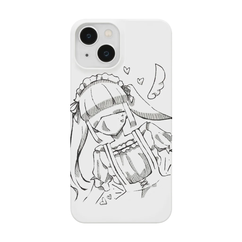 littlesのかわいいてんしめいどちゃん Smartphone Case