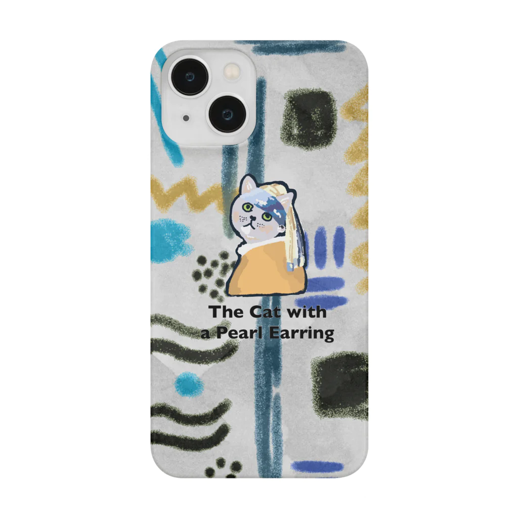 エムズショップのねこにパール　NEW Smartphone Case