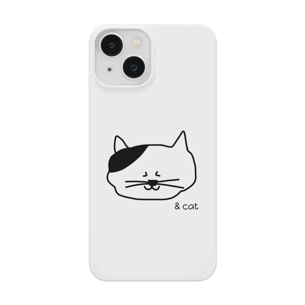 小鳥と映画館のゆるネコ Smartphone Case