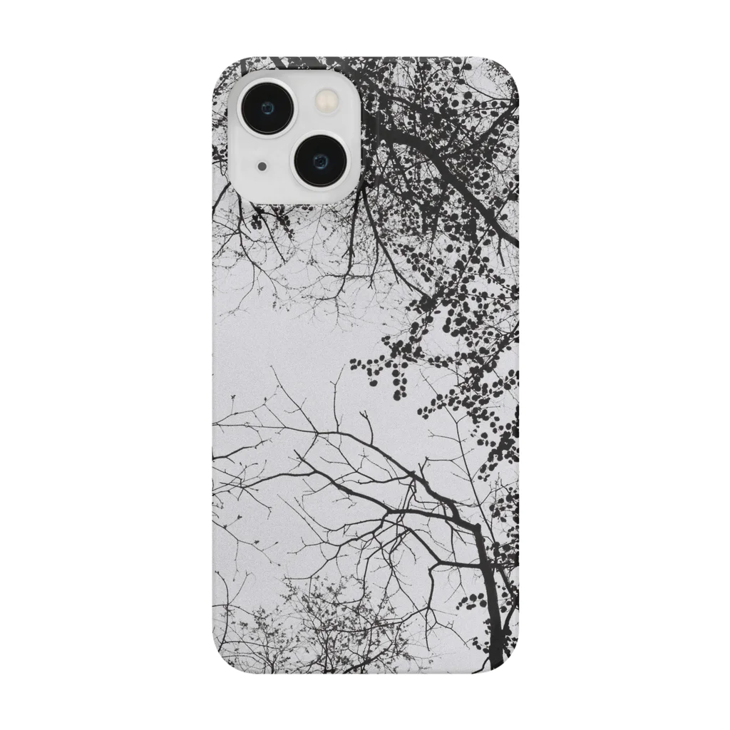 Tsumugu.のmono series tree Smartphone Case