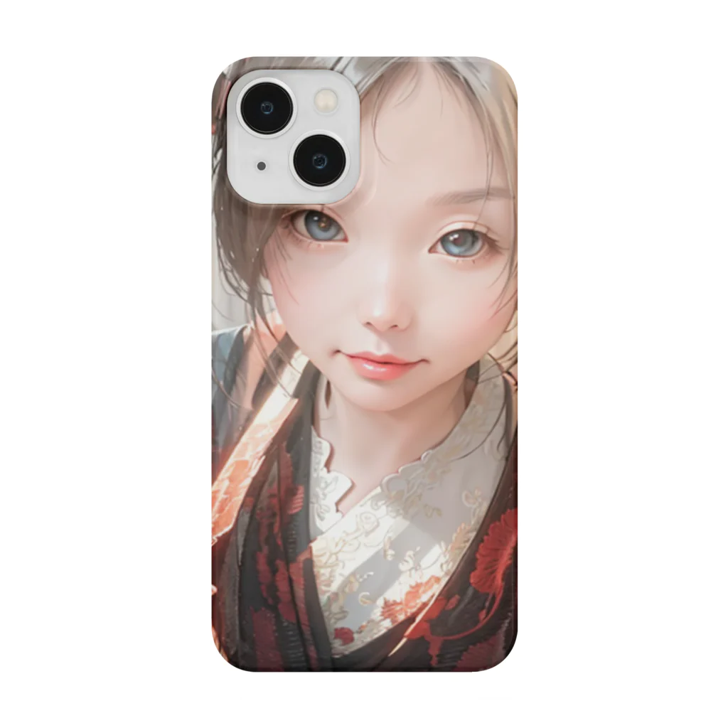 りんショップの美人女性！ Smartphone Case