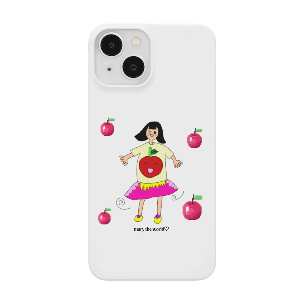 COCONUTchanのマリィ・ザ・ワールド　りんご Smartphone Case