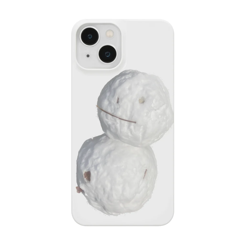 アメショーのひめちゃんの雪だるまの雪ちゃん Smartphone Case