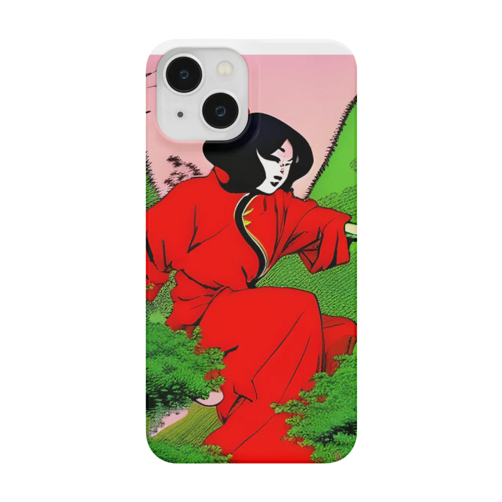 Kotoba Styleの万緑叢中紅一点 Smartphone Case