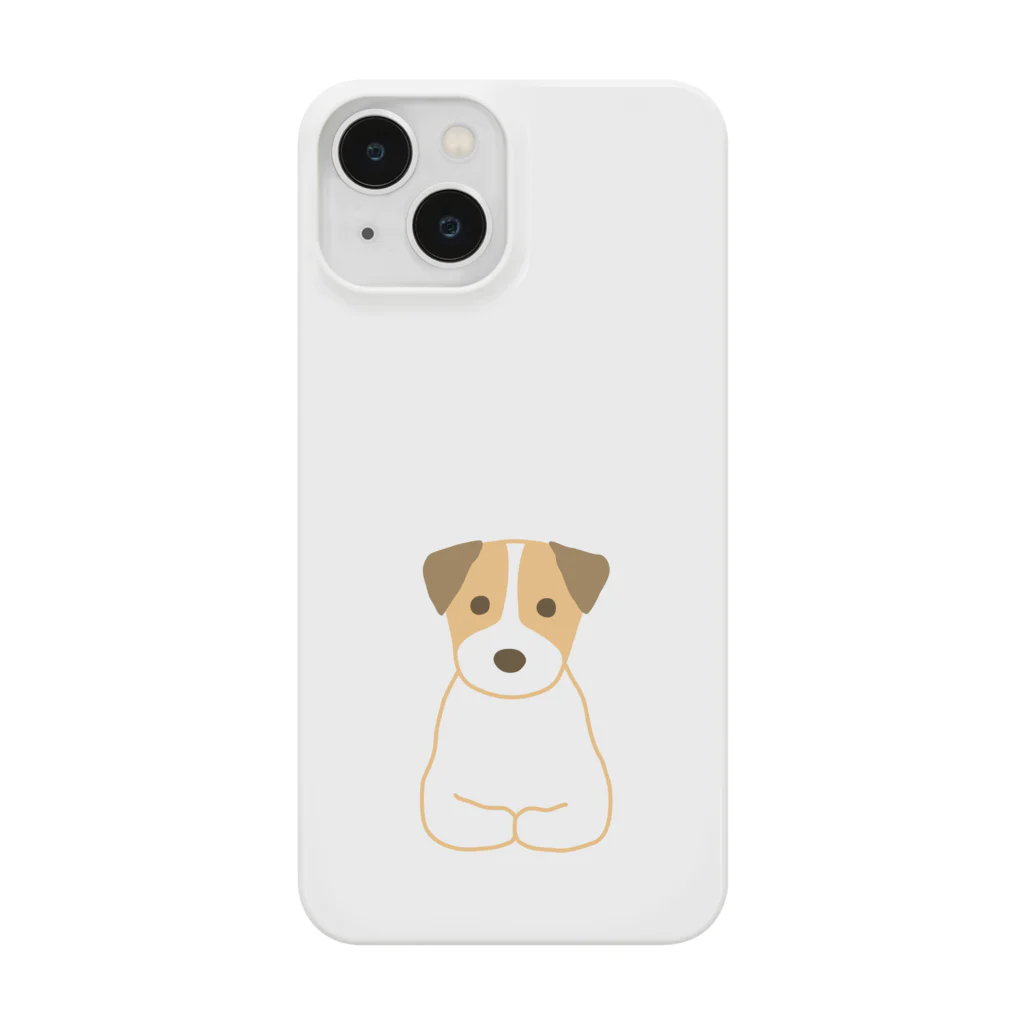 ゆいたっく／犬イラストの香箱(大きめ) Smartphone Case