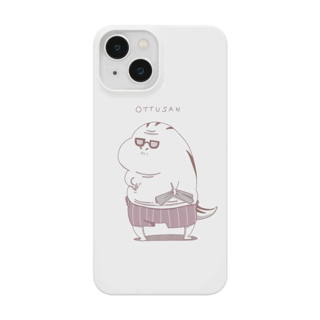 momomo_omiのおっさんトカゲ Smartphone Case