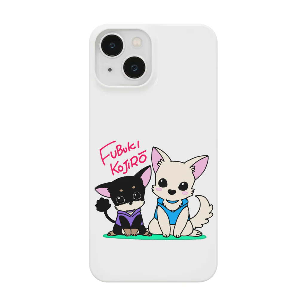 ボンちゃんの家の吹雪君＆小次郎君 Smartphone Case