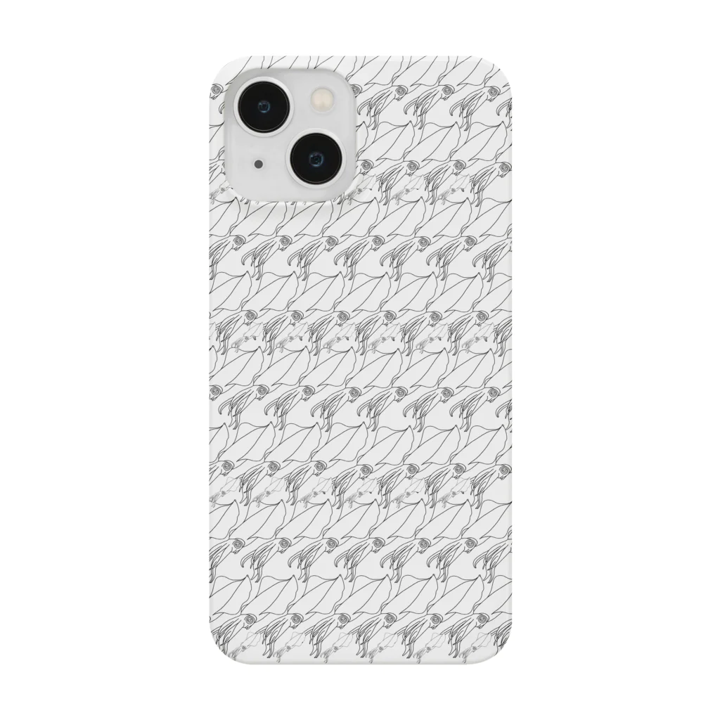 NANNANOーナンナノーのFULL SQUID Smartphone Case