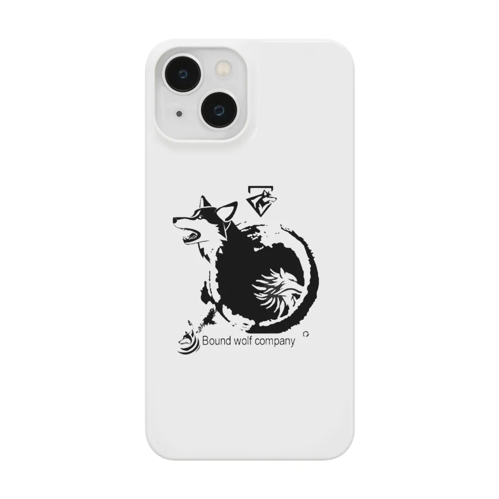 光学大佐　公式サイト【Bound  wolf company】の【公式】BOUND　WOLF　COMPANY　ロゴ入りグッズ Smartphone Case