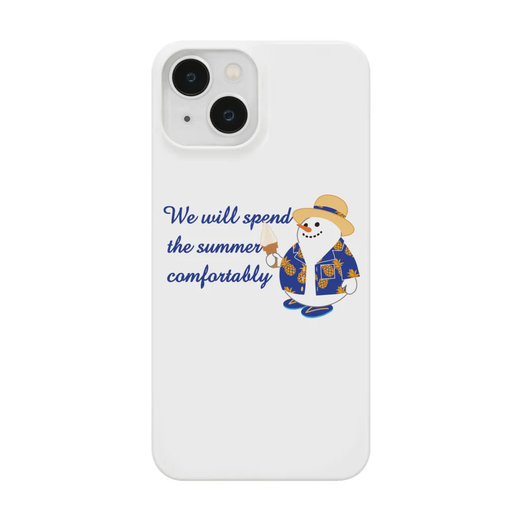 キッズモード某の真夏のスノーマン Smartphone Case