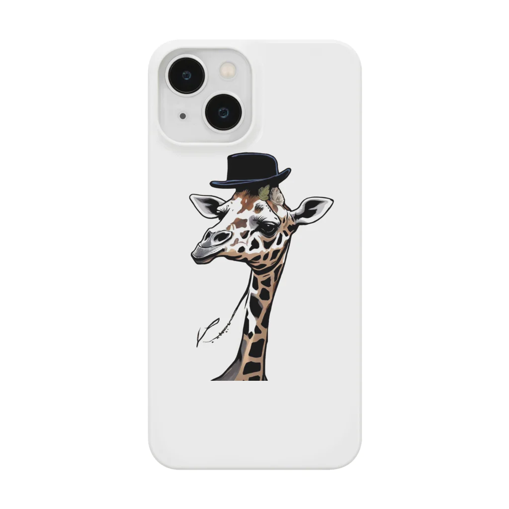 giraffeのCOOLなキリン スマホケース