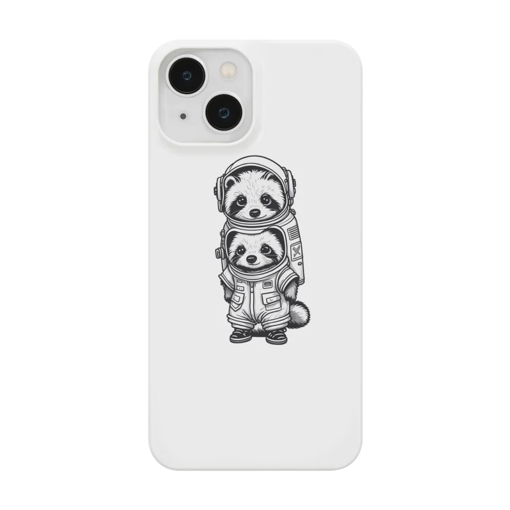 CT raccoonのCT raccoon Smartphone Case