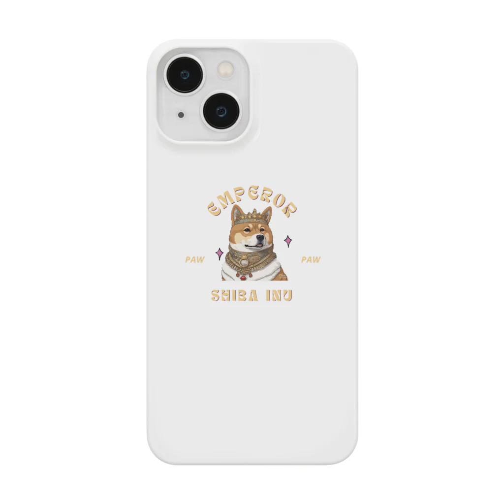 Shiba-Inu StudioのEmperor Shiba-Inu Smartphone Case