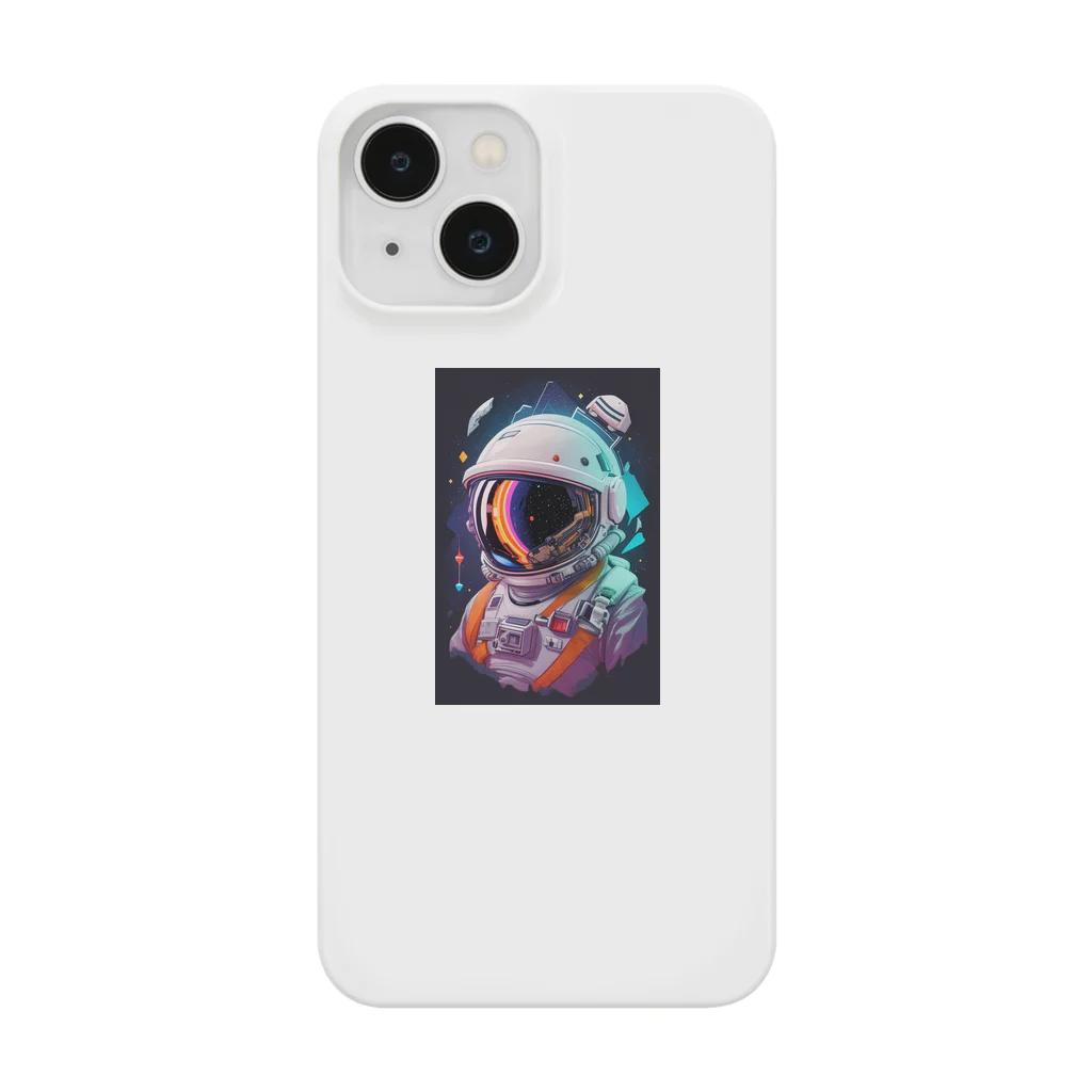 uetetuの宇宙飛行士 Smartphone Case